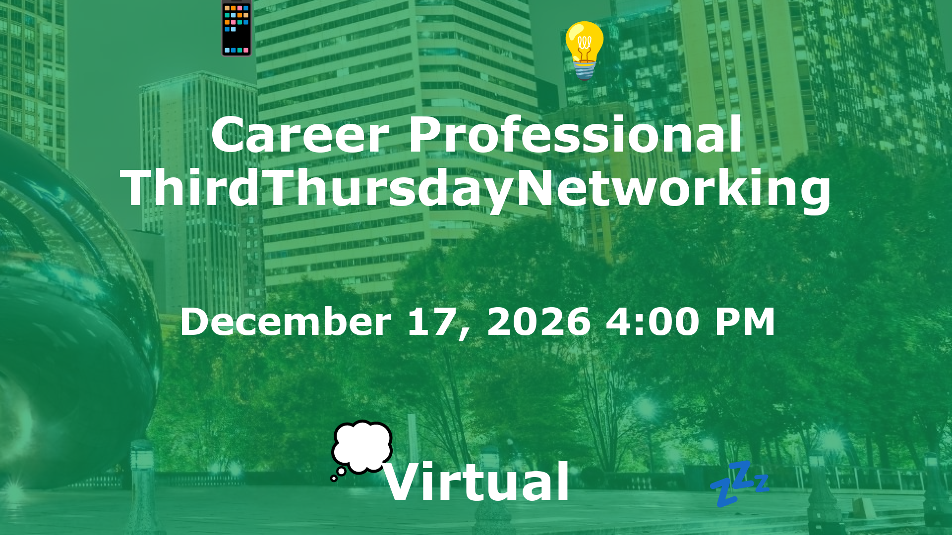 Career Professional ThirdThursdayNetworking  event image